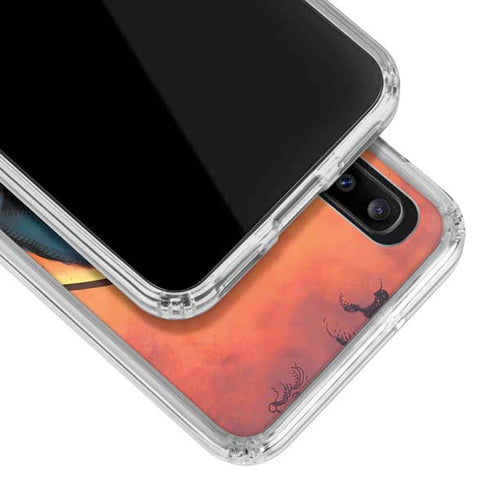 Marvel Black Panther Rise of Black Panther Galaxy A20 Clear Case